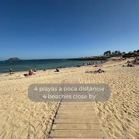 Pineapple Sorbet Piscina, Doble Terraza, Cocina Completa Y Wifi * Corralejo